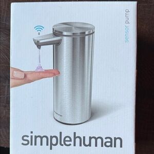 Simplehuman Silver Touch-Free Sensor Pump